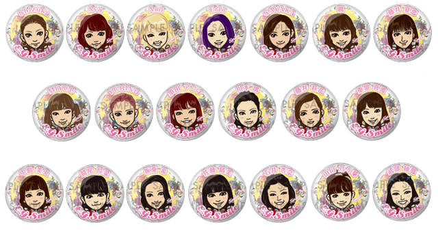 E.G.-SMILE-限定ガチャ E‐girls LIVE TOUR 2016 ～E.G. SMILE～ ツアー記念モバイル