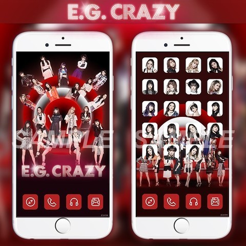 EXILE TRIBE Custom】E-girls NEW ALBUM『E.G. CRAZY』ver
