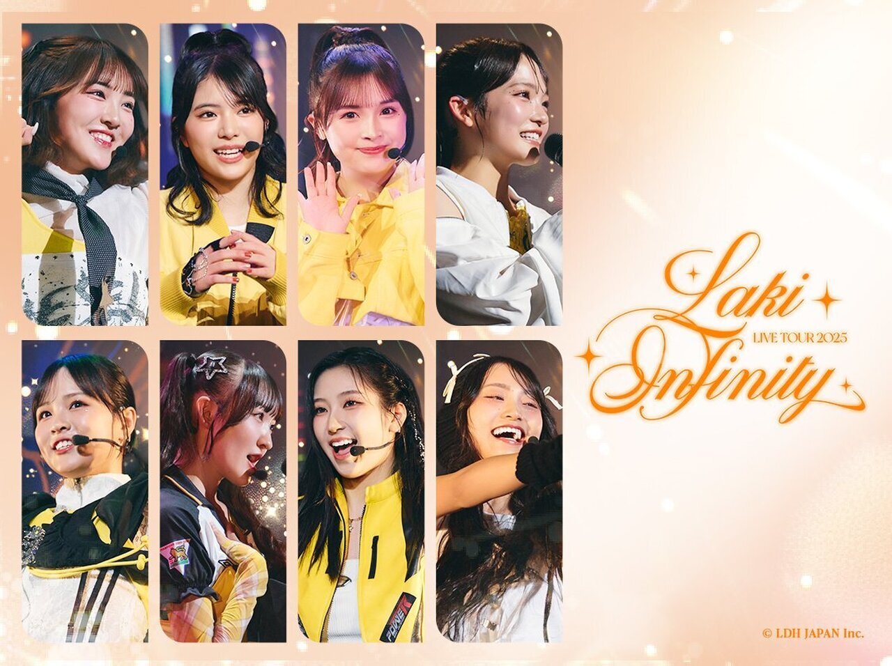 Laki LIVE TOUR 2025 -Infinity-』pack vol.1デジタルトレカ販売決定！ | LDH - LOVE + DREAM  + HAPPINESS TO THE WORLD -