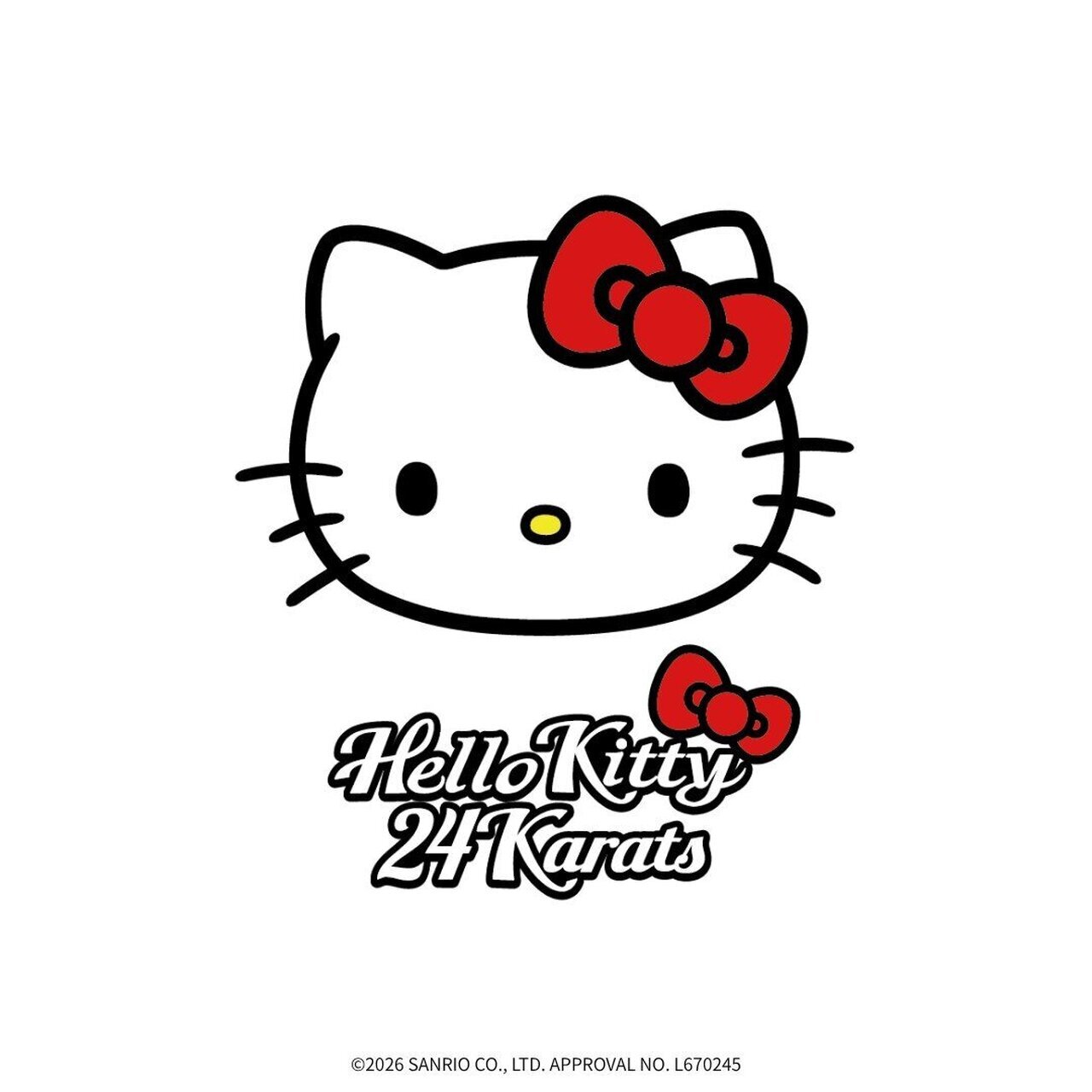 3/24(火)19:00～ONLINE STOREにて販売開始!!】Hello Kitty × 24karats